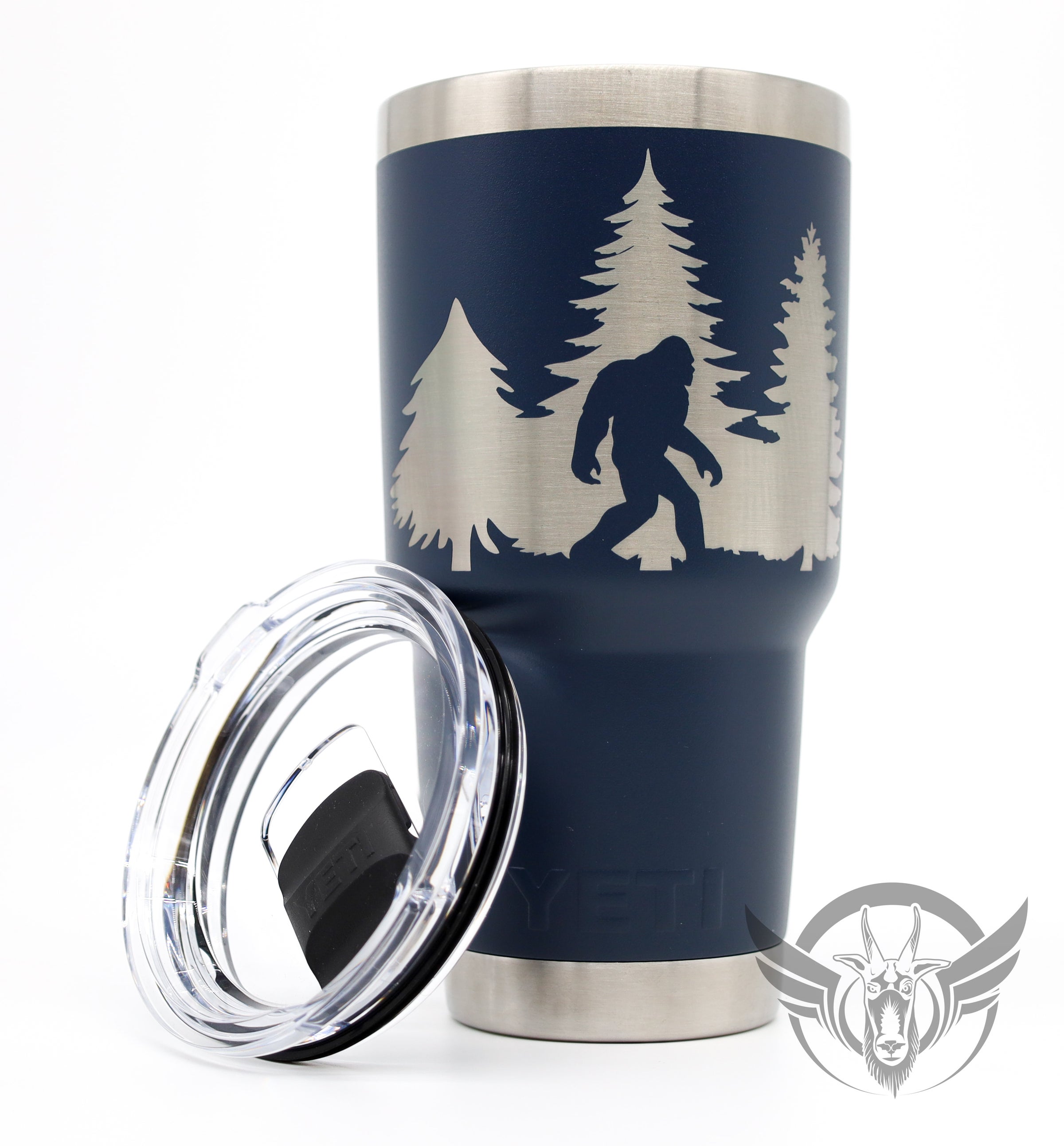 Personalized Engraved Yeti 30oz Travel Mug Sasquatch 